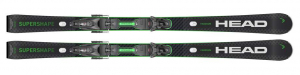 Lyže Head Supershape E-Magnum black/green + PRD 12 GW 313305