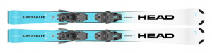 Lyže Head Supershape JRS white/blue + JRS 7.5 GW CA 314415
