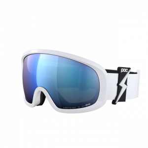 Lyžiarske okuliare POC Fovea Mid Blixten white/Clarity Highly Intense/Partly Sunny Blue, cat.2