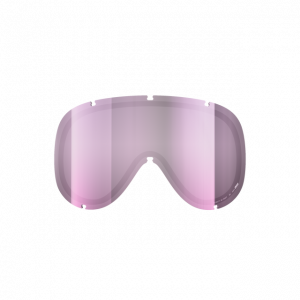 Náhradné sklo na okuliare POC Retina Mid Race Lens Clarity Intense/Low light pink  cat.1