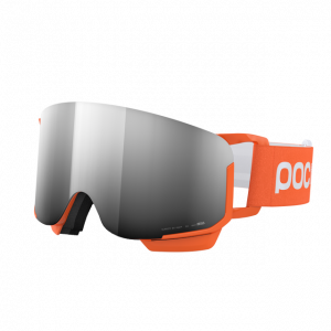 Detské lyžiarske okuliare POCito Nexal fluo/orange sunny silver cat.2