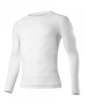 Pánske termo tričko s dlhým rukávom, LASTING APOL white 0101
