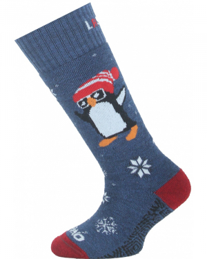 Lyžiarske detské merino termoponožky Lasting socks SJT 504 blue