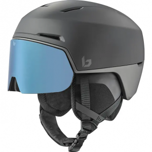 Lyžiarska prilba so štítom Bollé X-Fusion Pure Mineral Black Matte / Lens Brown Blue CAT.2
