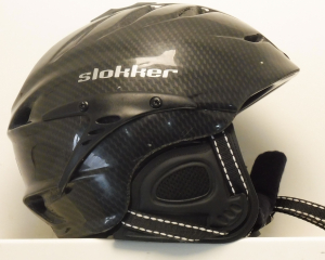 Lyžařská helma BAZAR Slokker Raptor black 56/58