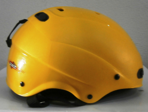 Lyžařská helma BAZAR Decaf Yellow 56