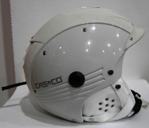 Lyžařská helma BAZAR Casco white 58