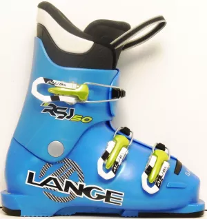 Detské lyžiarky BAZÁR Lange RSJ 50 blue/green  215