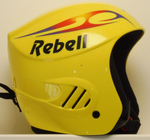 Lyžařská helma BAZAR Rebell Yellow 52