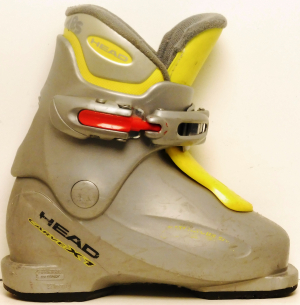 Dětské lyžáky BAZAR Head Carve X1 grey/yellow 185