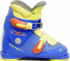 Detské lyžiarky BAZÁR Tecno Pro T02 blue/yellow 230