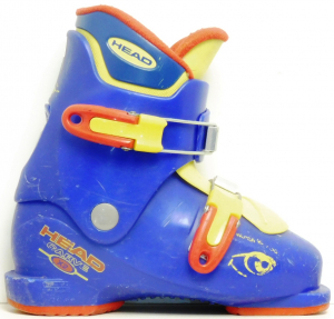 Dětské lyžáky BAZAR Head Carve X2 blue/yellow 205