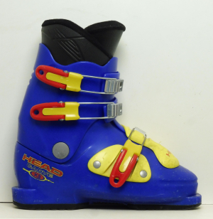 Dětské lyžáky BAZAR Head Carve X3 blue/yellow 245