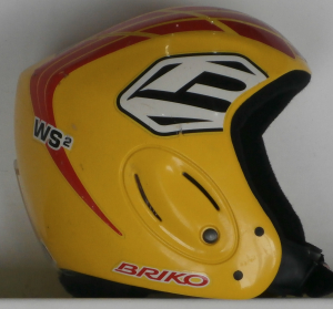 Lyžařská helma BAZAR Briko Yellow 54