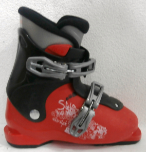 Detské lyžiarky BAZÁR Salomon T2 red/black  200