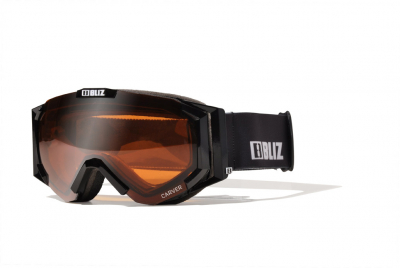 Detské lyžiarske okuliare Bliz Carver JR OTG Black Orange