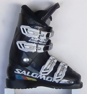Detské lyžiarky BAZÁR Salomon Energyzer 60 black/white 190