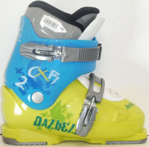 Detské lyžiarky BAZÁR Dalbello CXR2 lime/blue 215
