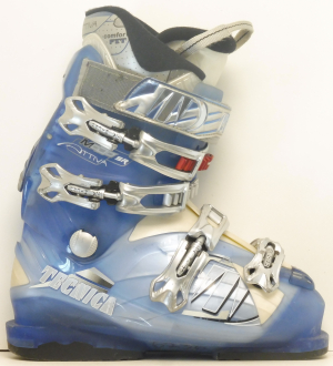Dámske lyžiarky BAZÁR Tecnica Attiva blue/white 245